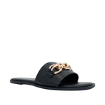 Sandalias slip on Miry para mujer color negro