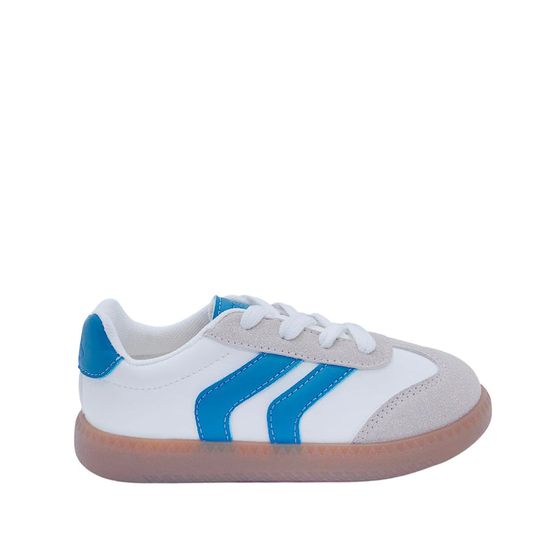 Sneakers Leo para niño color blanco y azul