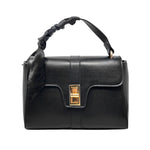Cartera satchel Ellie para mujer color negro
