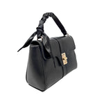 Cartera satchel Ellie para mujer color negro