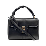 Cartera satchel Ellie para mujer color negro