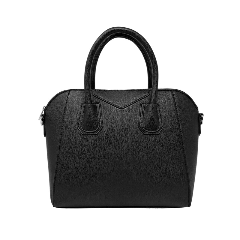 Cartera satchel Emely para mujer color negro