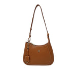 Cartera satchel Grace para mujer color camel