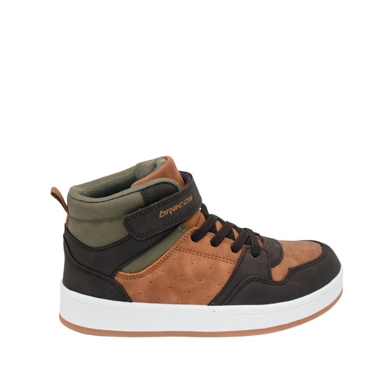 Sneakers Pepe para niño color café