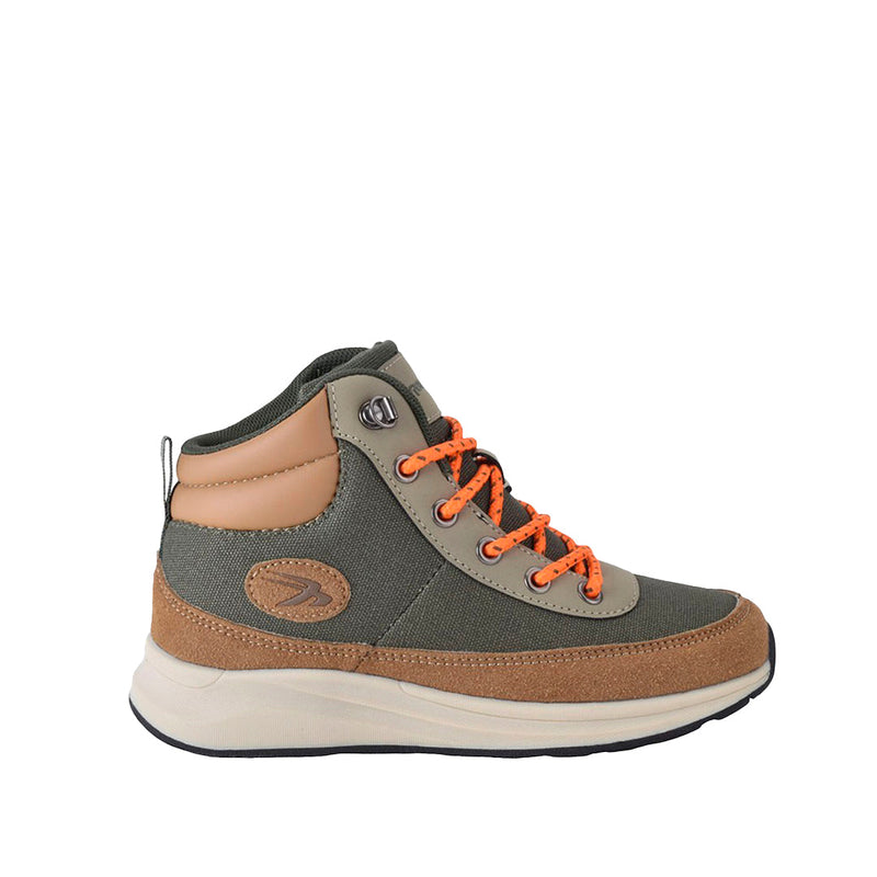 Sneakers Dustin para niño color café