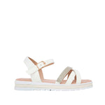 Sandalias Ari para niña color blanco