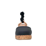 Cuña Elena para mujer color negro