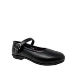 Zapatos escolares Gresia para niña color negro