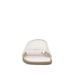 Sandalias flats Betty para mujer color blanco