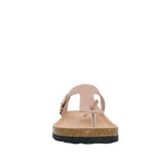 Sandalias Flats Gize para mujer color blush