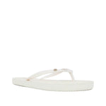 Sandalias Flats Marina para mujer color blanco