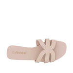 Sandalias flats Roxana para mujer color blush