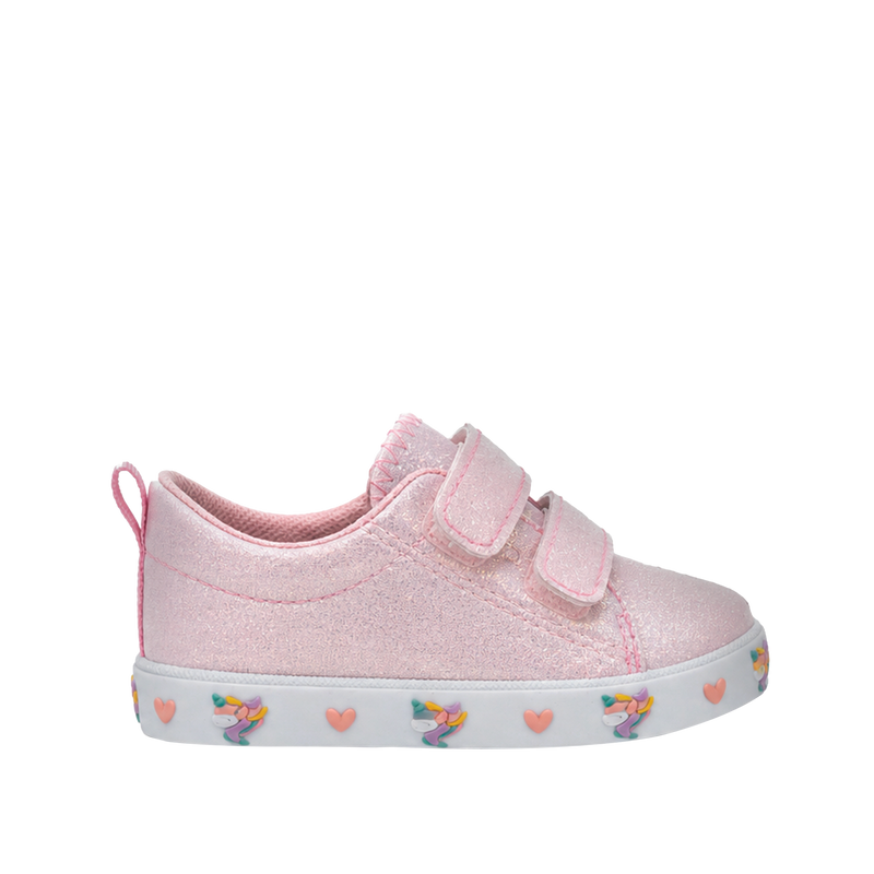 Canvas Stef para infante color rosado