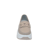 Mocasines Tamara para mujer color beige