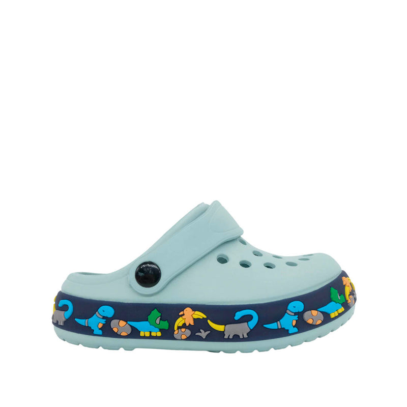 Sandalias Gino para infante color celeste