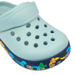 Sandalias Gino para infante color celeste