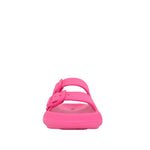 Sandalias Flats Elsa para niña color fucsia