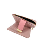 Billetera Fany para mujer color rosado