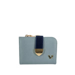 Billetera Fany para mujer color celeste