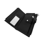 Billetera Kelly para mujer color negro