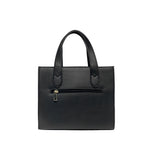 Cartera Satchel July para mujer color negro