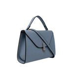 Cartera satchel Lilianne para mujer color celeste