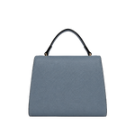 Cartera satchel Lilianne para mujer color celeste