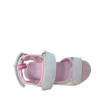 Sandalias flats Princess para niña color rosado