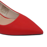 Tacones Carrie para mujer color rojo