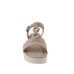 Sandalias de plataforma Jacky para mujer color taupe
