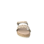 Sandalias flats Irene para niña color blanco
