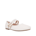 Ballerinas Kassy para niña color blanco