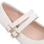 Ballerinas Kassy para niña color blanco