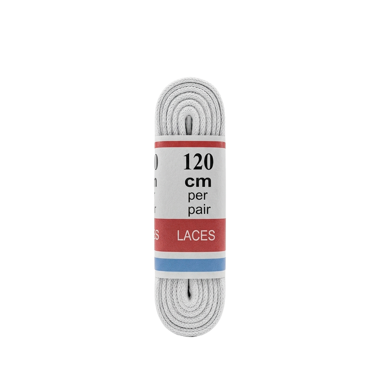 Cintas planas unisex color blanco