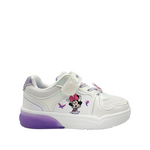 Tennis Minnie para niña color blanco