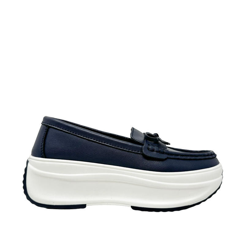 Mocasines Tammy para mujer color navy