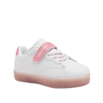 Sneakers Vane para infante color blanco y rosado