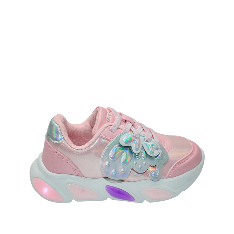 Sneakers Nelly para infante color rosado