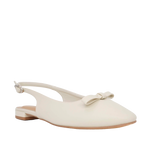 Ballerinas slingback Renata para mujer color hueso