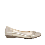 Ballerinas Anna para mujer color dorado