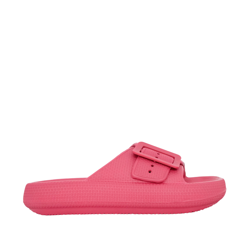 Sandalias flats Brisa para mujer color vino