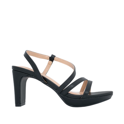 Sandalias de tacón Lara para mujer color negro
