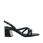 Sandalias de tacón Kiara para mujer color negro