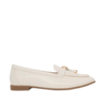 Mocasines Nadia para mujer color hueso