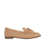 Mocasines Nadia para mujer color beige