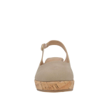 Cuñas Martha para mujer color nude
