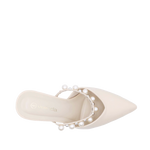 Tacones Xime para mujer color blanco