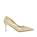 Tacones Pauli para mujer color dorado