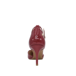Tacones Claudia para mujer color vino