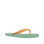 Sandalias flats Oriana para mujer color olivo